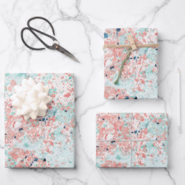 Farben Geschenkpapier Set