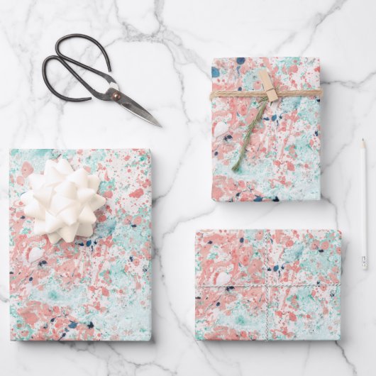 Farben Geschenkpapier Set (Vorderseite)