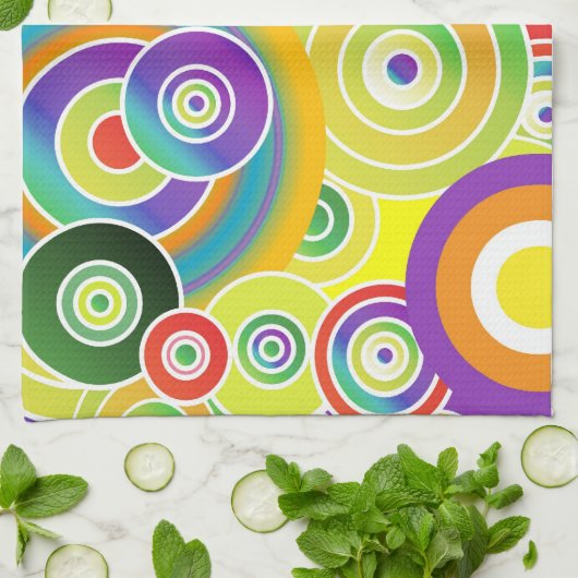 Farben Geschirrtuch (Gefaltet)