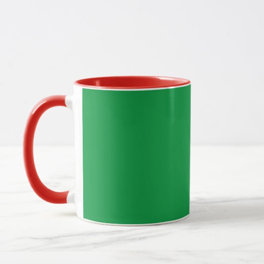 Farben Grün und Rot Combo Tasse (Links)