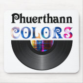 "Farben" Half-Vinyl-Album Mousepad (Vorne)