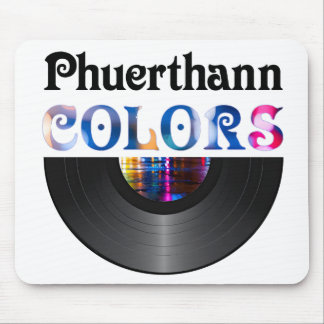"Farben" Half-Vinyl-Album Mousepad