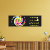 Farben ihrer Welt andere Leinwände drucken Leinwanddruck (Insitu (Wohnzimmer))