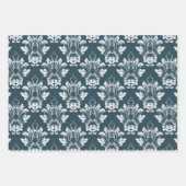 Farben im Damast Stil 3 Geschenkpapier Set (Vorderseite 3)