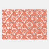 Farben im Damast Stil 3 Geschenkpapier Set (Vorderseite 2)