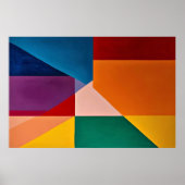 Farben im Gleichgewicht Poster (Vorne)
