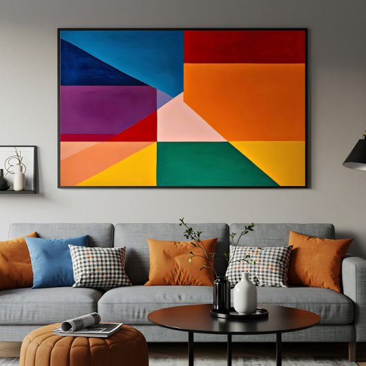 Farben im Gleichgewicht Poster