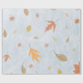 Farben im Herbst Geschenkpapier (Flach)