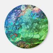 Farben im nächtlichen Greenleaf Magnet (Vorne)