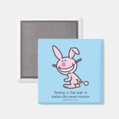 Farben ist Spaß Magnet (Vorderseite/Rückseite)