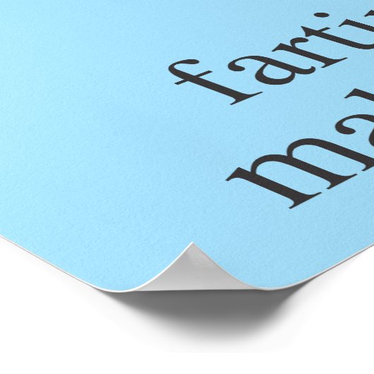 Farben ist Spaß Poster (Ecke)