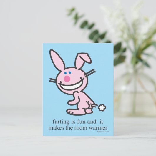 Farben ist Spaß Postkarte (Stehend Vorderseite)