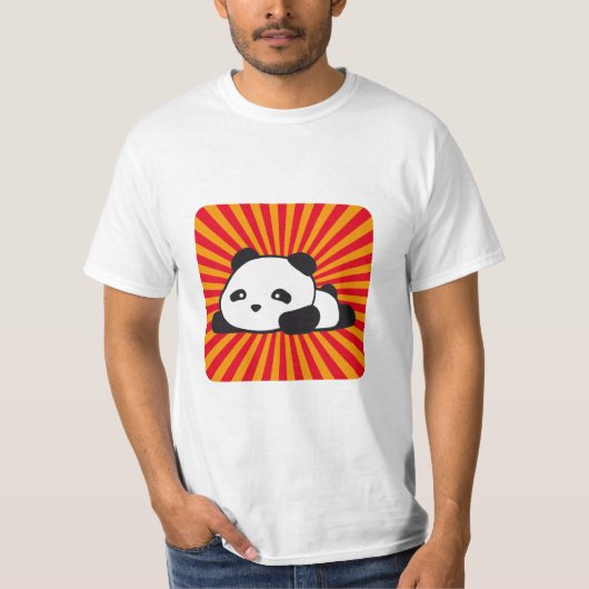 Farben Kawaii Pandas 2 T-Shirt (Vorderseite)
