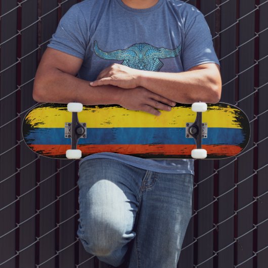 Farben Kolumbiens Skateboard (Außenbereich 3)