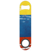 Farben Kolumbiens Speed Flaschenöffner (Rückseite)