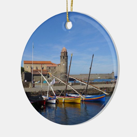 Farben: Le Phare de Collioure Keramik Ornament (Links)
