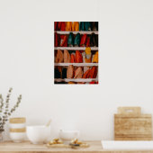 Farben Marokkos Poster (Küche)