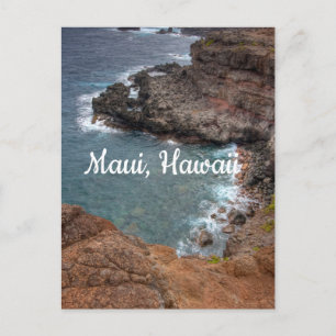 Farben Maui, Hawaii Postkarte