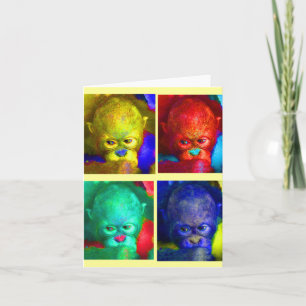 Farben meiner Welt in erster Linie Primaten Karte