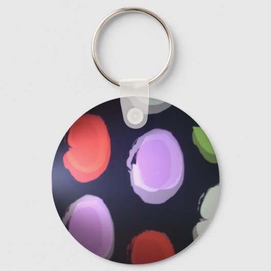 Farben meines Lebens Big Punkt.JPG Schlüsselanhänger (Vorderseite)