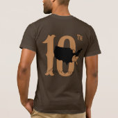 Farben mit Staaten T-Shirt (Rückseite)