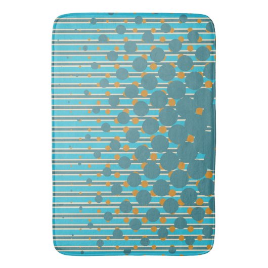 Farben Neuseelands - Dichte in Türkis Badematte (Vorderseite Vertikal)