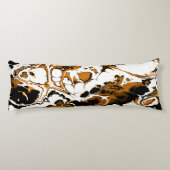 Farben Rausch, braun Seitenschläferkissen (Rückseite)