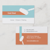 Farben-Rollen-Visitenkarte Visitenkarte (Vorne/Hinten)