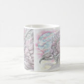 Färben Sie alien-Monster-futuristische Sci-FI Kaffeetasse (Mittel)