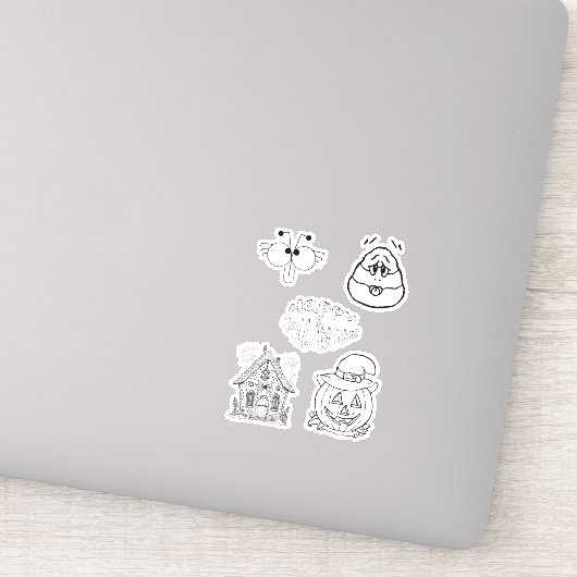 Färben Sie! Aufkleber (Detail)