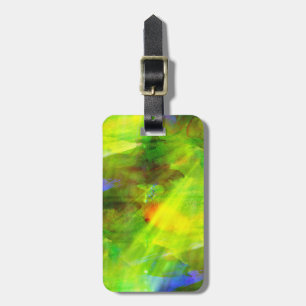 färben Sie das abstrakte nahtlose Hintergrundgrün, Gepäckanhänger