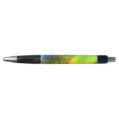 färben Sie das abstrakte nahtlose Hintergrundgrün, Kugelschreiber (Vorderseite)