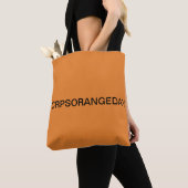Färben Sie die WeltOrange™ Tasche (Von Nahem)