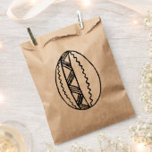 Färben Sie Ihr eigenes, handgezogenes Ostereier Ze Geschenktütchen (Ausgeschnitten)