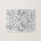 Färben Sie Ihr eigenes Puzzlespiel Puzzle (Horizontal)