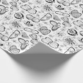 Färben Sie Ihr eigenes Schmetterlings-Muster Geschenkpapier (Ecke)