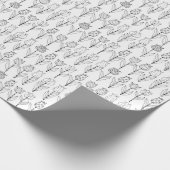 Färben Sie Ihr eigenes Tulpe-Muster Geschenkpapier (Ecke)