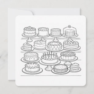 Färben Sie Ihre eigene Alles Gute zum Geburtstag K