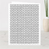 FARBEN SIE IHRE EIGENE, KnitterBig Card / Vertikal Karte (Rückseite)