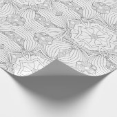 Färben Sie Ihre eigene Mandala Geschenkpapier (Ecke)