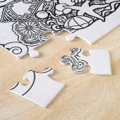 färben Sie Ihre eigene Puzzlespiel-Mandala Puzzle (Seite)