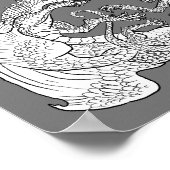 Färben Sie Ihre eigenen Drachen Poster (Ecke)