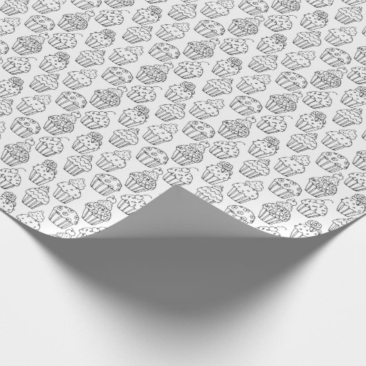 Färben Sie Ihre eigenen extravaganten kleinen Geschenkpapier (Ecke)