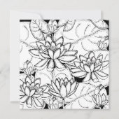 Färben Sie Ihre eigenen Lotus-Blume Mitteilungskarte (Vorderseite)