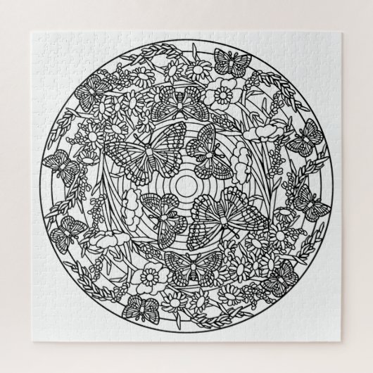 Färben Sie Ihre eigenen Puzzle (Vertikal)