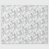 Färben Sie Ihre eigenen Seepferde Geschenkpapier (Flach)