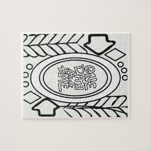 Färben Sie Ihren eigenen erwachsenen Farbton Puzzle (Horizontal)