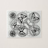 Färben Sie Ihren eigenen erwachsenen Farbton Puzzle (Horizontal)