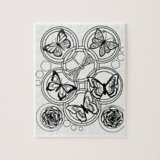 Färben Sie Ihren eigenen erwachsenen Farbton Puzzle