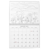 Färben Sie Ihren eigenen Kalender (Jan 2027)